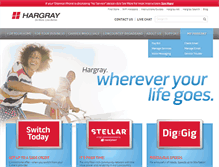 Tablet Screenshot of hargray.com